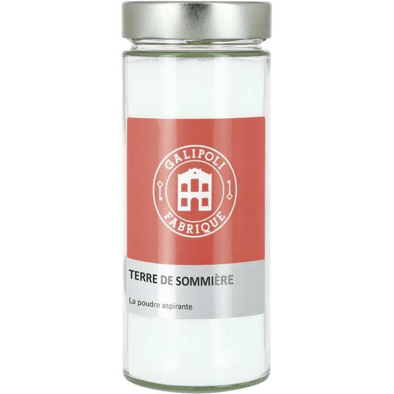 Terre de sommière pot en verre 300g| Galipoli fabrique