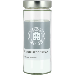 Bicarbonate de soude pot en verre 500g| Galipoli fabrique