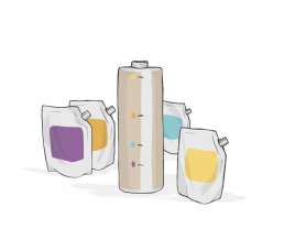 Flacon recette lave vitre naturel | Galipoli